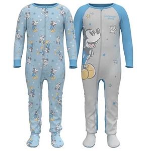 Mickey Kids 2-pack Blanket Sleeper, NWT, Size 12M